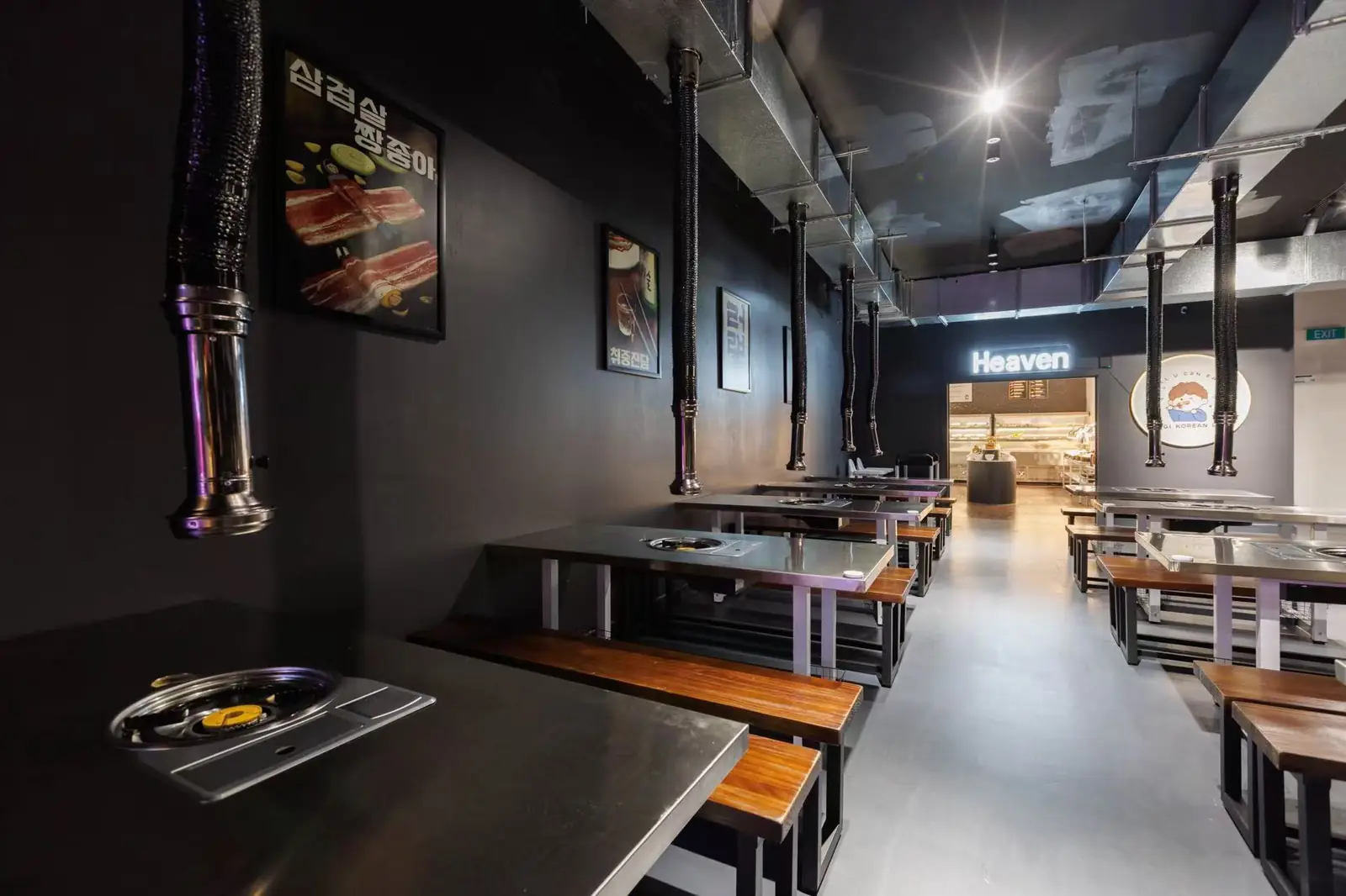 Dining room and buffet counter at GOGI Geelong